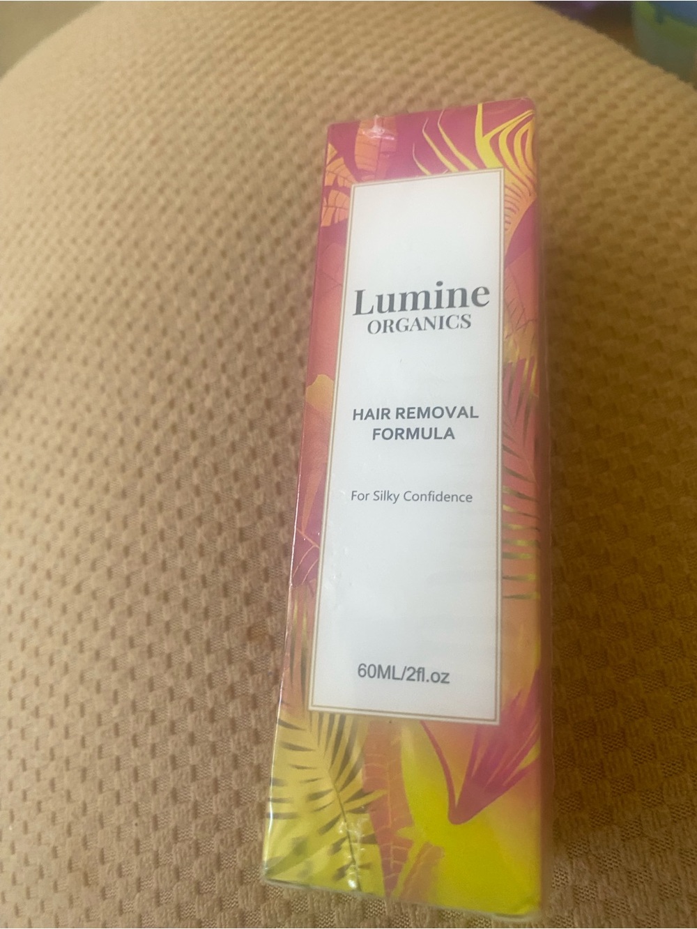 Lumine organics hair removal formula new in box